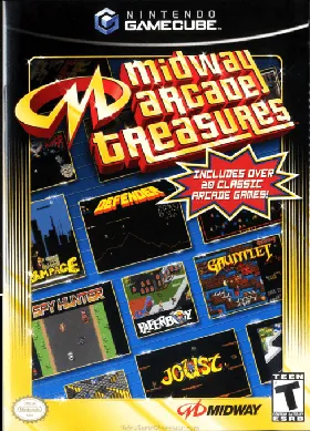 Midway Arcade Treasures box cover front